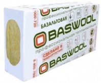 Утеплитель BASWOOL Вент Фасад 140 1200х600х50 (4,32м2; 0,216м3)