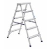 Стремянка двухсторонняя Alumet AD7205, алюминиевая, 2 x 5 ступеней, 1,14 м