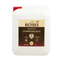 Пропитка для защиты дерева Bioteks Огнебиозащита, 2 класс