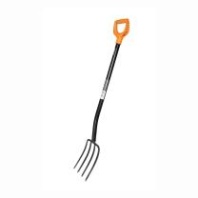 Вилы садовые Plantic by Fiskars Terra, с металлическим черенком и ручкой, 1200 мм Вилы садовые Plantic by Fiskars Terra, с металлическим черенком и ручкой, 1200 мм