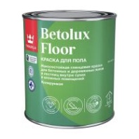 Краска для пола Betolux Floor (Бетолюкс Флор) TIKKURILA, уретано-алкидная, база С, бесцветная Краска для пола Betolux Floor (Бетолюкс Флор) TIKKURILA, уретано-алкидная, база С, бесцветная
