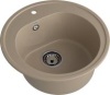 Мойка круглая GranFest RONDO 510 (D-508 мм) R-510 песочный Мойка круглая GranFest RONDO 510 (D-508 мм) R-510 песочный