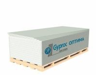 Гипсовая плита стандартная (гипсокартон) Gyproc Оптима (ГСП-А) 2500х1200х12,5мм