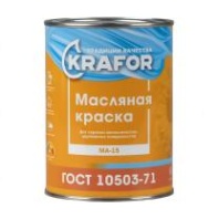 Краска масляная Krafor МА-15, глянцевая