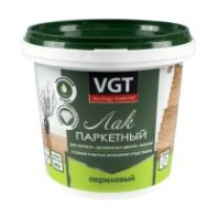 Лак паркетный VGT, акриловый, полуматовый, 0,9 кг