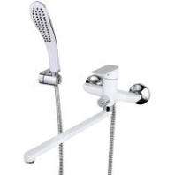 Смеситель для ванны Gappo G48 G2248 универсальный Белый Хром