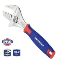 Ключ разводной и трубный 2 в 1 Workpro, 0 - 38 мм, 200 мм