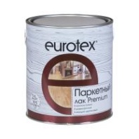 Лак паркетный Eurotex Premium, алкидно-уретановый, полуматовый