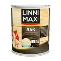 Лак для паркета и полов Linnimax, алкидно-полиуретановый, шелковисто-матовый