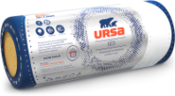 Утеплитель URSA GEO M-11Ф (фольга) 12500х1200х50мм (15м2; 0,75м3)