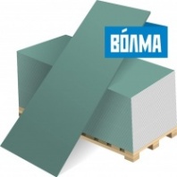 Гипсокартон влагостойкий ГКЛВ Волма 2500х1200х12,5 мм