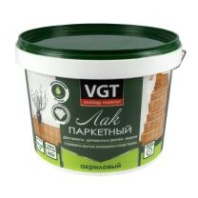 Лак паркетный VGT, акриловый, глянцевый, 2,2 кг