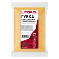 Губка синтетическая универсальная для уборки цементной и полимерной затирки LITOKOL