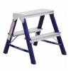 Стремянка двухсторонняя Alumet MD8202, стальная, 2 x 2 ступени, 0,45 м
