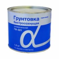 Грунтовка ГФ-021 быстросохнущая универсальная Alfavit серия Альфа, серая