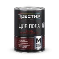 Эмаль для пола быстросохнущая Престиж, акриловая Эмаль для пола быстросохнущая Престиж, акриловая