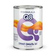 Грунт-эмаль по ржавчине Formula Q8 3 в 1, матовая Грунт-эмаль по ржавчине Formula Q8 3 в 1, матовая